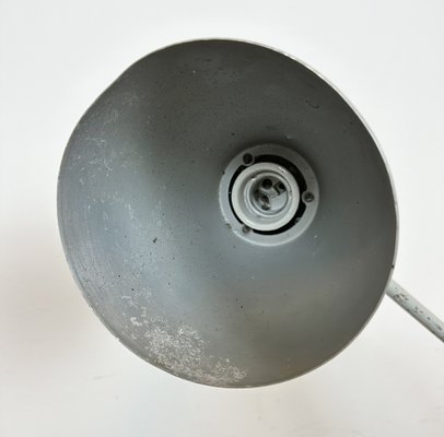 Industrial Grey Table Lamp from Elektrosvit, 1970s-CGF-1718300