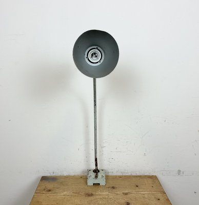 Industrial Grey Table Lamp from Elektrosvit, 1970s-CGF-1718300