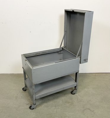 Industrial Grey Trolley, 1960s-CGF-1767572