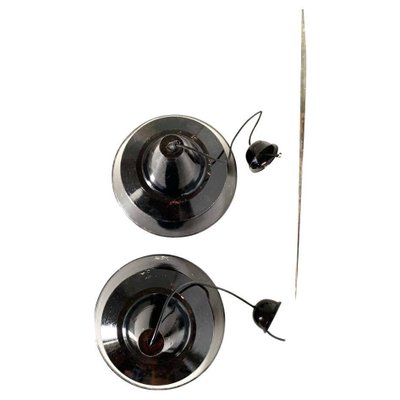 Industrial Hanging Lights, 1950s, Set of 2-TOI-1784060