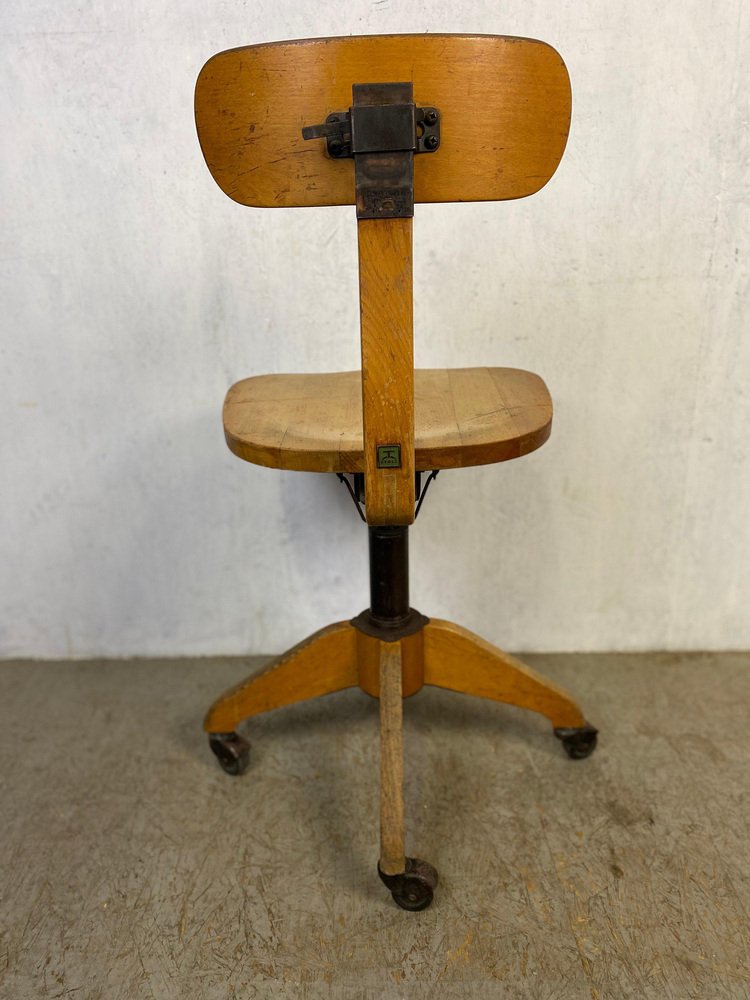 Industrial Height-Adjustable Workshop Chair from Giroflex