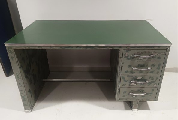 Industrial Iron Desk,1960s-NA-1785232