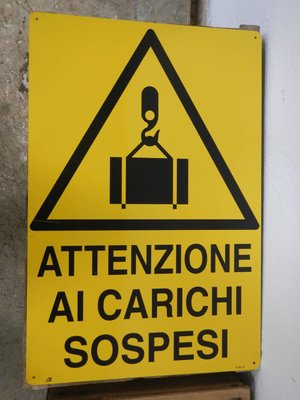 Industrial Italian Sign, 1990s-WWQ-692688