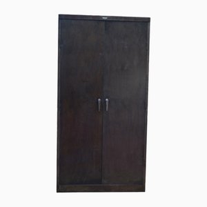 Industrial Metal Cabinet with 2 Doors, 1960s-NEN-2041964