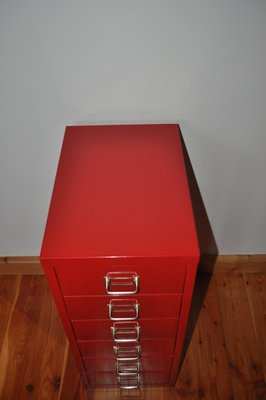 Industrial Metal Chest of Drawers, 1980s-OXJ-786640