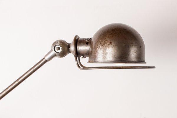 Industrial Metal Desk Lamp by Jean-Louis Domecq for Jieldé, 1950s-EMB-1730428