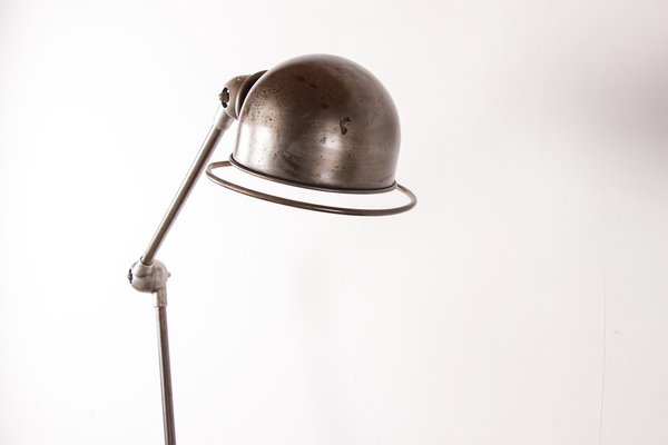 Industrial Metal Desk Lamp by Jean-Louis Domecq for Jieldé, 1950s-EMB-1730428