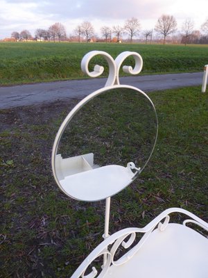 Industrial Metal Dressing Table, 1940s-AWL-904691