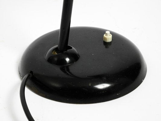 Industrial Metal Table Lamp Model 6581 in Black from Kaiser Idell / Kaiser Leuchten, 1940s-RR-1737331