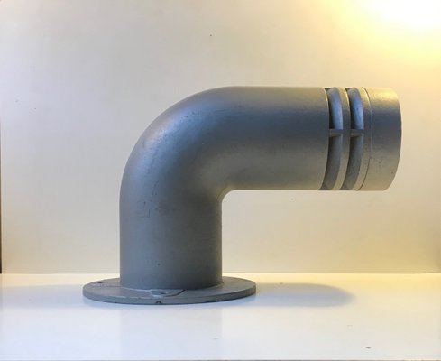 Industrial Pipe Outdoor Wall Lamp by Ole Pless Jørgensen for Nordisk Solar, 1970s-LCR-787697