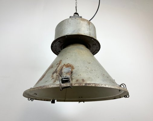 Industrial Polish Factory Pendant Lamp from Predom Mesko, 1970s-CGF-1423044