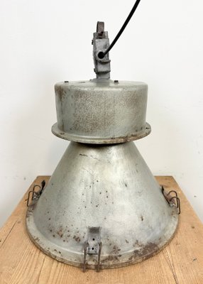 Industrial Polish Factory Pendant Lamp from Predom Mesko, 1970s-CGF-1423044