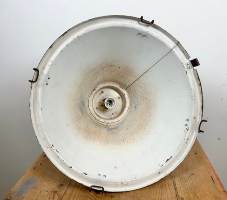 Industrial Polish Factory Pendant Lamp from Predom Mesko, 1970s-CGF-1423044