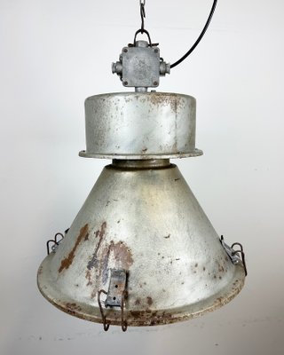 Industrial Polish Factory Pendant Lamp from Predom Mesko, 1970s-CGF-1423044