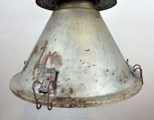 Industrial Polish Factory Pendant Lamp from Predom Mesko, 1970s-CGF-1423044