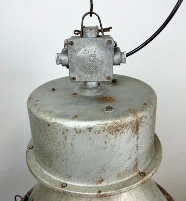 Industrial Polish Factory Pendant Lamp from Predom Mesko, 1970s-CGF-1423044