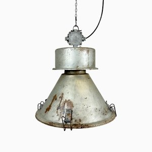 Industrial Polish Factory Pendant Lamp from Predom Mesko, 1970s-CGF-1423044