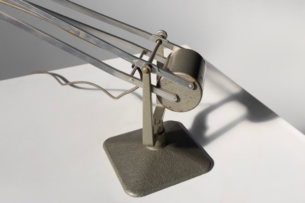 Industrial Roller Counterbalance Desk Lamp by Hadrill & Horstmann, Germany, 1920s-YSY-2032304