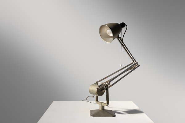 Industrial Roller Counterbalance Desk Lamp by Hadrill & Horstmann, Germany, 1920s-YSY-2032304