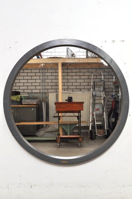 Industrial Round Mirror, 1950s-AOX-1449211