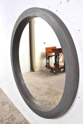 Industrial Round Mirror, 1950s-AOX-1449206