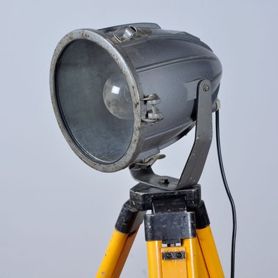 Industrial Russian Tripod Floor Lamp, 1970s-IW-788473