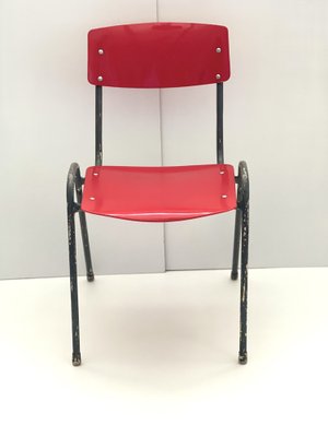 Industrial School Chair, 1970s-ALG-1289244