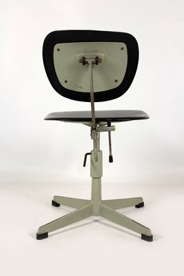 Industrial Steel and Plastic Desk Chair, 1970s-WVS-628211