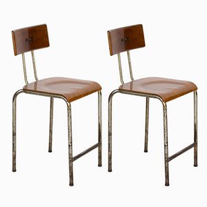 Industrial Stools, 1960s, Set of 2-NZV-1723706