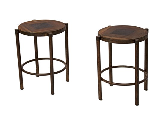 Industrial Style Coffee Tables, Set of 2-IYX-2020001