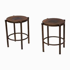 Industrial Style Coffee Tables, Set of 2-IYX-2020001