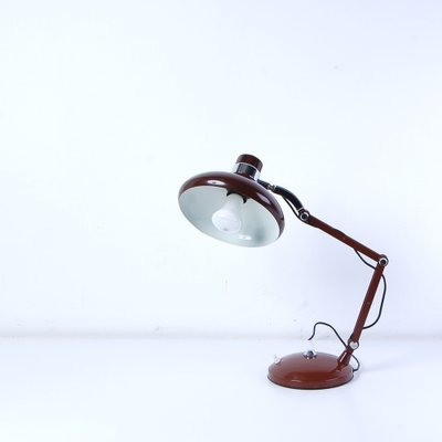 Industrial Style Iron Table Lamp, Italy, 1960s-XSG-1786322