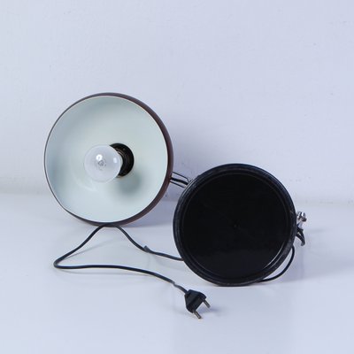 Industrial Style Iron Table Lamp, Italy, 1960s-XSG-1786322