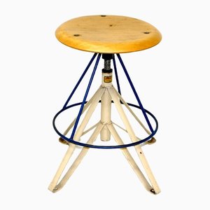 Industrial Style Stool, Sweden, 1960s-GEK-1291698