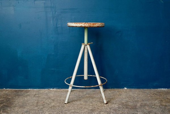 Industrial Style Workshop Stool-AIU-1758398