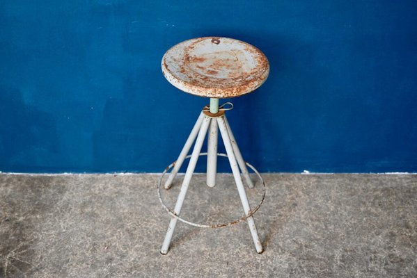 Industrial Style Workshop Stool-AIU-1758398