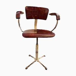 Industrial Swivel Chair from Blaha, 1950s-SEI-1723160