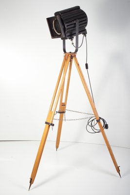 Industrial Tripod Floor Lamp, 1970s-ALG-694684