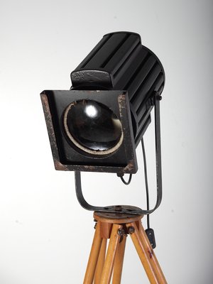 Industrial Tripod Floor Lamp, 1970s-ALG-694684