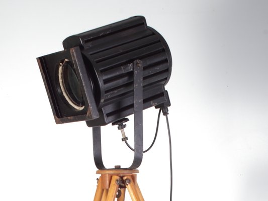 Industrial Tripod Floor Lamp, 1970s-ALG-694684