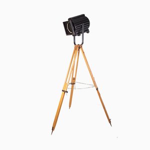 Industrial Tripod Floor Lamp, 1970s-ALG-694684