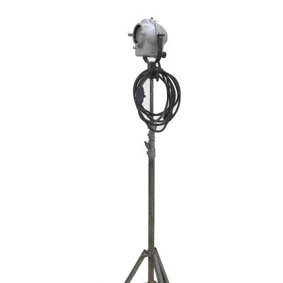 Industrial Tripod Floor Lamp with Spotlight, 1950s-JDR-1126239