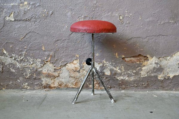 Industrial Tripod Stool, 1950s-AIU-1791548