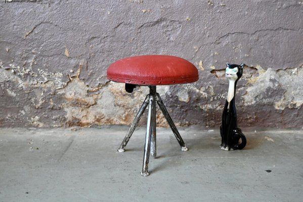 Industrial Tripod Stool, 1950s-AIU-1791548