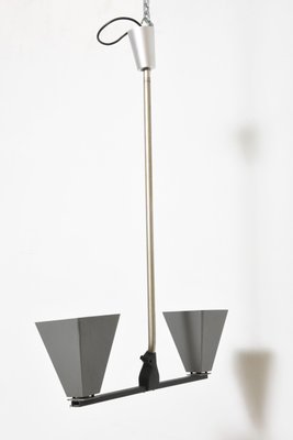 Industrial Uplighter Pendant Lamp, 1960s-KL-620380