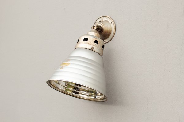 Industrial Wall Lamp from Zeiss Ikon, 1930s-DUM-1755811