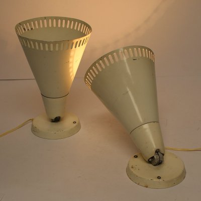 Industrial Wall Lights, 1950s, Set of 2-NE-681101