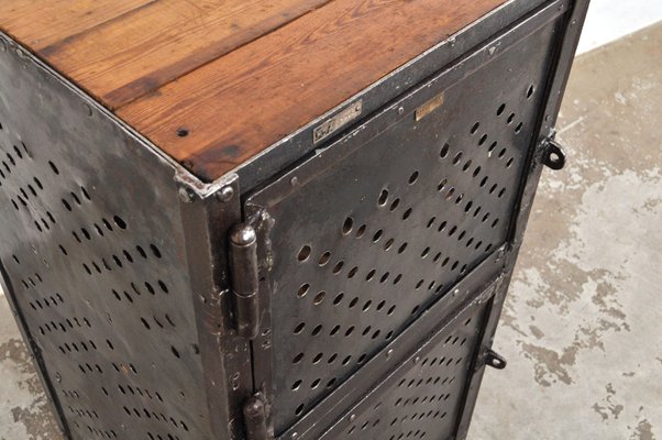 Industrial Workshop Cabinet, 1940s-AOX-2024690