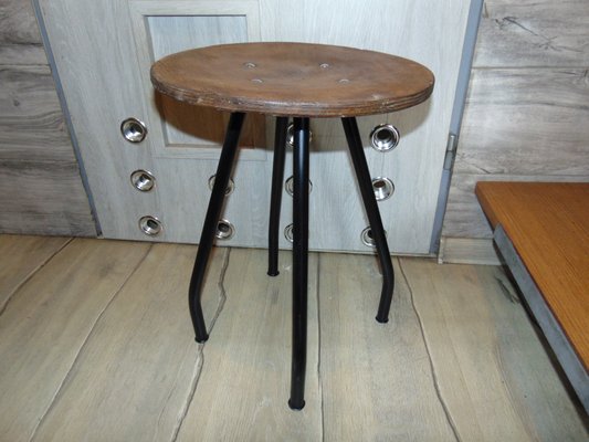 Industrial Workshop Stool, 1950s-CAQ-941044