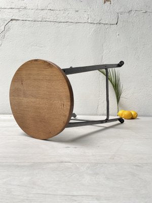 Industrial Workshop Stool from Biénaise, 1940s-UX-1378199